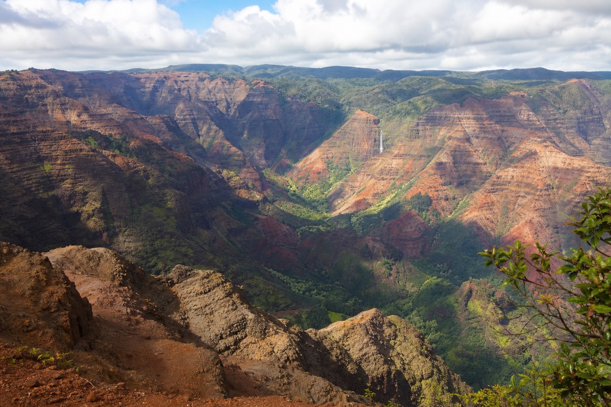 The main Waimea Canyon Lookout