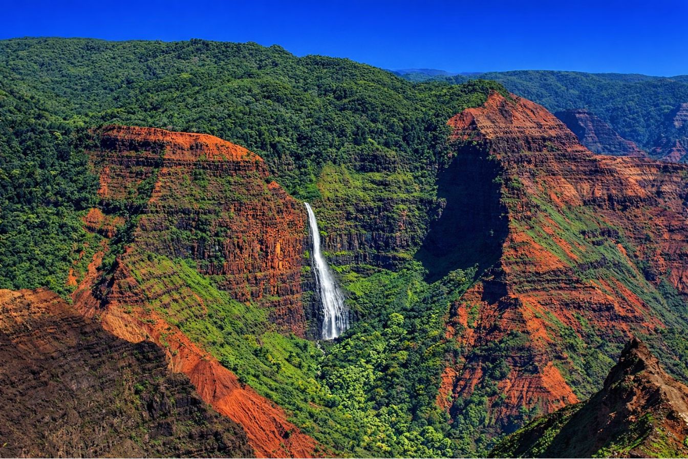Discover Dramatic Red Cliffs and Waterfalls with Local Expert Guides